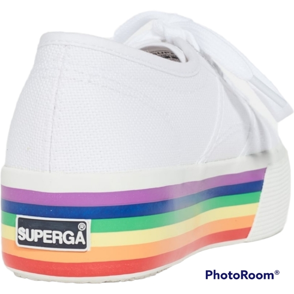 🏳️‍🌈FINAL💸DROP☆Superga 2790 Pride☆NWT/NIB☆EU40•W9•M7½☆🏳️‍🌈 - Picture 2 of 7
